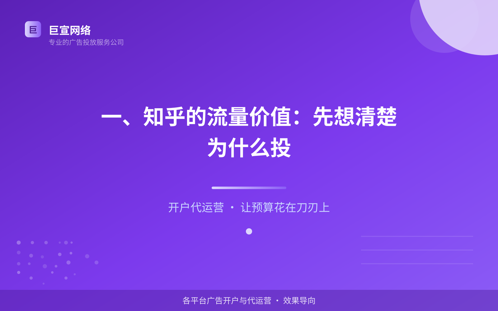 一、知乎的流量价值：先想清楚为什么投（投放总览）